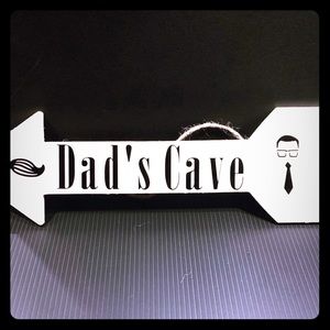 Wooden dad cave arrow